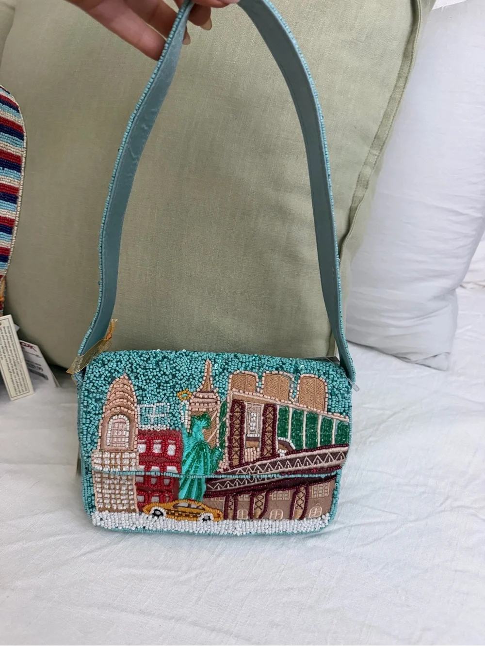 New York…Turquoise Beaded